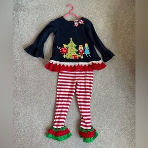 Rare Editions Navy Nutcracker outfit
